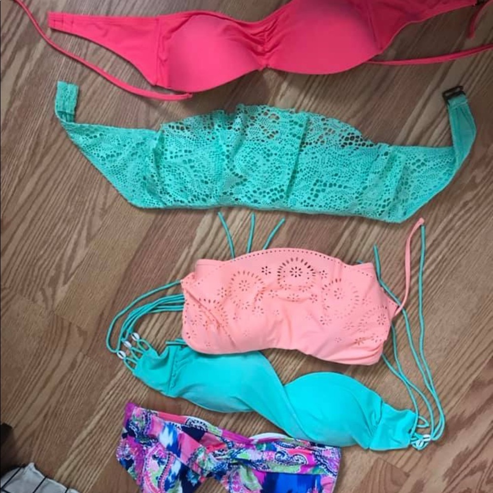 Size large women’s bathing suit tops